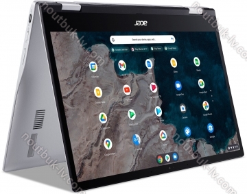 Acer Chromebook Spin 513 CP513-1H-S3XM silber, Snapdragon 7c, 4GB RAM, 64GB SSD