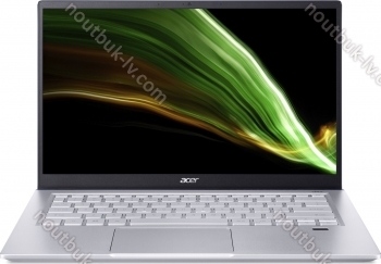 Acer Swift X SFX14-41G-R7ME, Silver Blue, Ryzen 7 5800U, 16GB RAM, 1TB SSD, GeForce RTX 3050 Ti