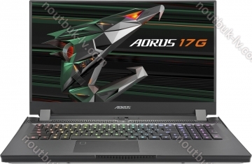 GIGABYTE AORUS 17G YD-74FR345SH, Core i7-11800H, 32GB RAM, 512GB SSD, GeForce RTX 3080, FR