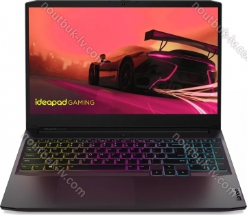 Lenovo IdeaPad Gaming 3 15ACH6 Shadow Black, Ryzen 7 5800H, 16GB RAM, 512GB SSD, GeForce RTX 3050, ES