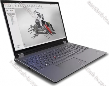 Lenovo ThinkPad P16 G2 Storm Grey, Core i7-13700HX, 8GB RAM, 1TB SSD, RTX A1000