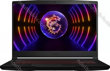 MSI GF63 Thin 12VE-009XES, Core i5-12450H, 16GB RAM, 512GB SSD, GeForce RTX 4050, ES