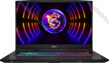 MSI Katana 17 B12VGK-078 Core Black Katana 17 B12VGK-078, Core i7-12650H, 16GB RAM, 512GB SSD, GeForce RTX 4070