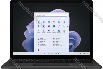 Microsoft Surface Laptop 5 13.5" Mattschwarz, Core i5-1245U, 8GB RAM, 256GB SSD, Business