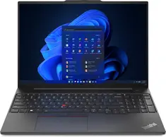 Lenovo ThinkPad E16 G1, Graphite Black, Core i3-1315U, 8GB RAM, 256GB SSD