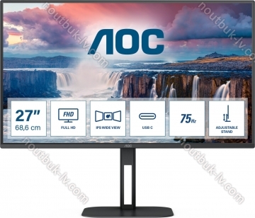 AOC 27V5C/BK, 27"