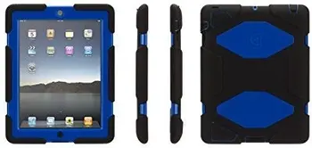 Griffin Survivor Military Duty case for Apple iPad 2/3/4 blue/black