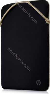 HP 14.1" turn-sleeve, black/gold