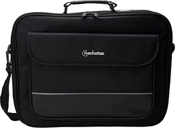 Manhattan Empire 17" laptop bag brown/black