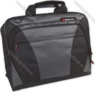 Monolith Laptop Messenger Bag 15.6", black/grey