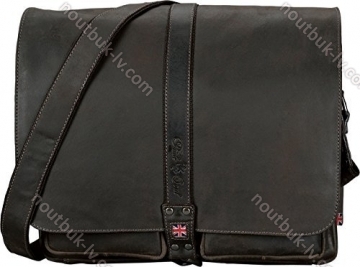 Pride and Soul Liam, Laptop bag 15.6" dark brown