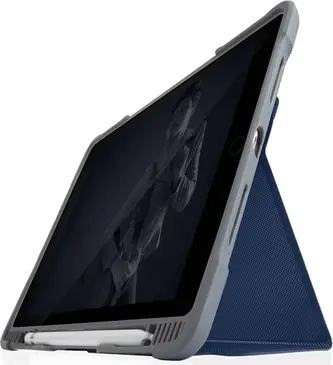 STM Dux Plus Duo blue/transparent, iPad 10.2" 7th/8th/9th gen, schoolTab Edition