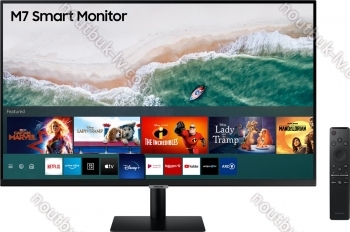 Samsung Smart monitor M7 M70A black, 31.5"