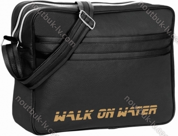 Walk on Water Boarding 15" H notebook-messenger bag, black