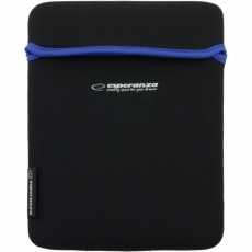 Esperanza neoprene 9.7" sleeve, black/blue