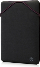 HP 14.1" turn-sleeve Mauve, black/dark red