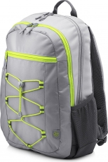 HP Active Backpack 15.6" grey/neon yellow