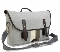 Targus Gibson 15.6" messenger bag grey/brown