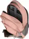 Travelite Basics backpack pink/grey