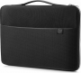 HP 15.6" Carry sleeve notebook cover, black/silver (3XD36AA#ABB)