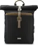 Hama Silvan, Laptop-backpack, Rolltop, 16.2" brown