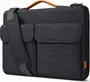 Inateck 13" EdgeKeeper 360° protective Laptop shoulder bag, black grey