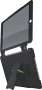 Leitz view cover as of for iPad 2/3/4 black horizontal format