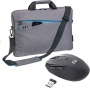 Pedea Fashion 15.6" Notebook case + mouse grey (SET010-66063013)