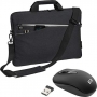 Pedea Fashion 17.3" Notebook case + mouse black (SET010-66063016)