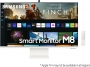 Samsung Smart monitor M8 M80B warm white, 32"