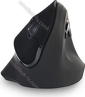 BakkerElkhuizen PRF Mouse wireless, vertical mouse right black, USB