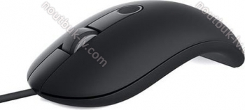 Dell MS819 Fingerprint Reader Mouse black, USB