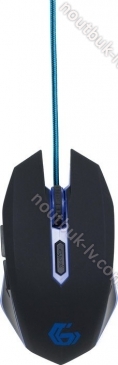 Gembird Gaming Mouse 001 black/blue, USB