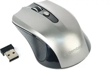 Gembird wireless Optical Mouse 4B-04 grey/black, USB