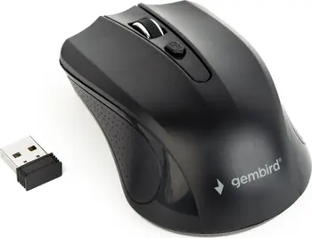 Gembird wireless Optical Mouse 4B-04 black, USB