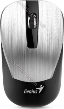 Genius NX 7015 V2 wireless BluEye Mouse Silver silver/black, USB