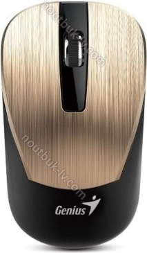 Genius NX 7015 V2 wireless BluEye Mouse gold/black, USB