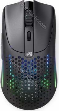 Glorious PC Gaming Race Model O 2 wireless black matte, USB/Bluetooth