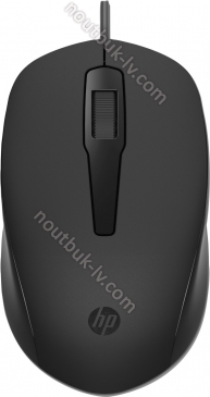 HP 150 wired Mouse, grey/black, USB