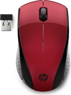 HP wireless Mouse 220 red, USB