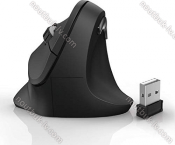 Hama EMW-500 vertical wireless mouse black, USB