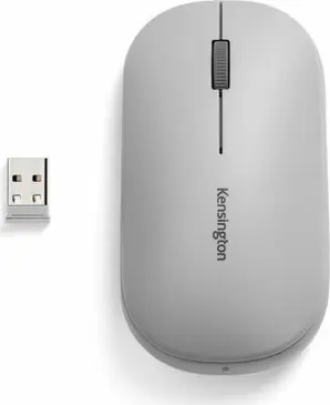 Kensington SureTrack Dual wireless Mouse grey, USB/Bluetooth