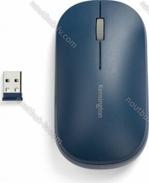 Kensington SureTrack Dual wireless Mouse blue, USB/Bluetooth