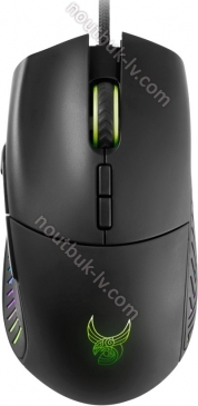 L33T-Gaming Gungnir Gaming Mouse black, USB