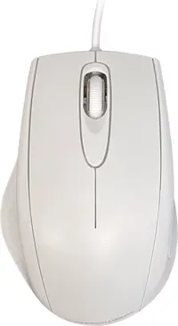 LC-Power M710W Optical Mouse, white, USB