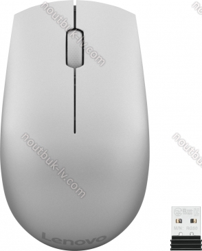 Lenovo 520 wireless Mouse Platinum, USB