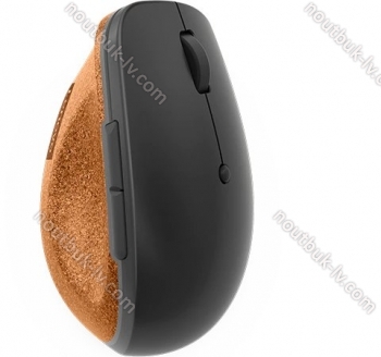 Lenovo Go wireless vertical Mouse Storm Grey with natural cork, USB