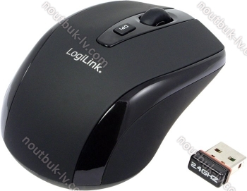 LogiLink wireless Optical Mouse black, USB