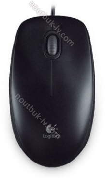 Logitech B100 Optical Mouse Black, USB