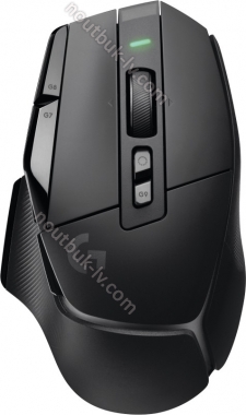 Logitech G502 X Lightspeed, black, USB 